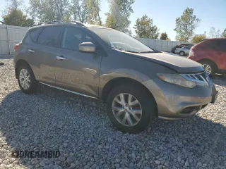 2011 Nissan Murano SV with VIN JN8AZ1MWXBW174533, listed as a Copart auction lot 75159014 with 188,060 mi miles and Clean Title. Bid and sale history available at carsss.com. Image 4.