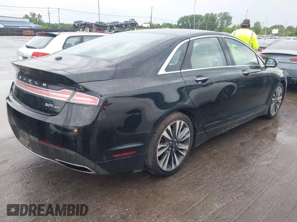 2017 Lincoln MKZ Reserve with VIN 3LN6L5FC5HR615781, listed as a IAAI auction lot 42419285 with 77,459 mi miles and . Bid and sale history available at DreamBid. Image 4.