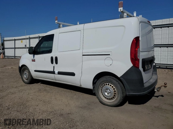 2018 Ram ProMaster City Cargo Tradesman with VIN ZFBERFAB7J6H82008, listed as a Copart auction lot 52996345 with 71,391 mi miles and Salvage Title. Bid and sale history available at DreamBid. Image 2.