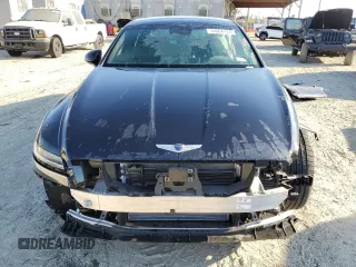 2024 Genesis G80 Sport with VIN KMTGB4SD4RU205277, listed as a Copart auction lot 74064174 with 30 mi miles and Salvage Title. Bid and sale history available at DreamBid. Image 5.