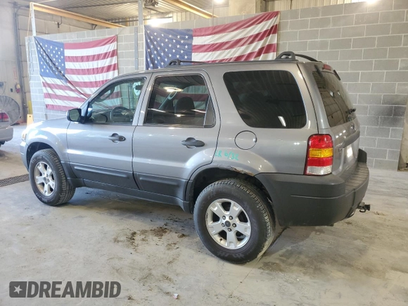 2007 Ford Escape XLT with VIN 1FMYU03Z37KA91342, listed as a Copart auction lot 72622304 with 170,512 mi miles and Salvage Title. Bid and sale history available at carsss.com. Image 2.