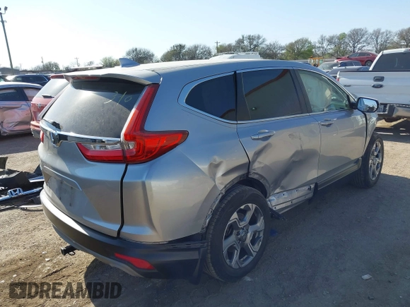 2017 Honda CR-V EX-L with VIN 7FARW1H85HE000583, listed as a IAAI auction lot 41804352 with 139,780 mi miles. Bid and sale history available at carsss.com. Image 4.