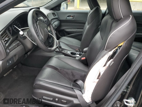 2019 Acura ILX w/Premium/A-Spec Pkg with VIN 19UDE2F88KA002086, listed as a Copart auction lot 49736515 with 35,396 mi miles and Salvage Title. Bid and sale history available at carsss.com. Image 7.