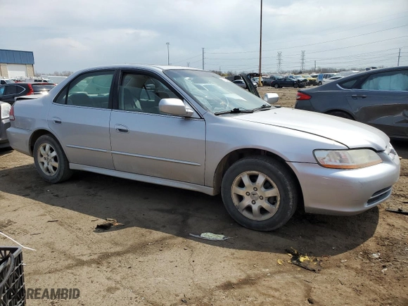 2002 Honda Accord Sdn EX with VIN 1HGCG56662A038798, listed as a Copart auction lot 53123095 with 121,794 mi miles and Salvage Title. Bid and sale history available at carsss.com. Image 4.