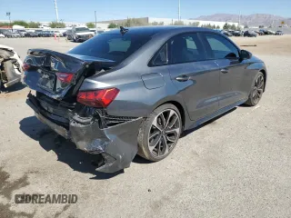 2023 Audi S3 Premium Plus z VIN WAUH3DGY9PA093423, wystawiony jako Copart lot #61346474 z przebiegiem 12 322 mil mil oraz Szkoda całkowita • Salvage title. Historia ofert i sprzedaży dostępna na DreamBid. Obrazek 3.
