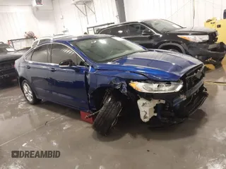 2016 Ford Fusion SE with VIN 3FA6P0HD0GR250545, listed as a IAAI auction lot 41295405 with 173,414 mi miles. Bid and sale history available at carsss.com. Image 1.