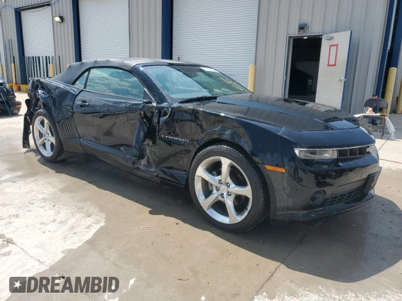 2014 Chevrolet Camaro LT with VIN 2G1FC3D31E9176410, listed as a Copart auction lot 58769835 with 51,304 mi miles and Salvage title. Bid and sale history available at DreamBid. Image 4.