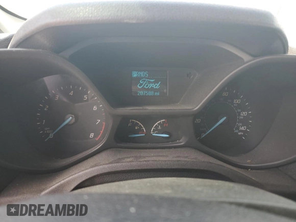 2015 Ford Transit Connect with VIN NM0LE7EX4F1191578, listed as a Copart auction lot 63428285 with 207,588 mi miles and Salvage title. Bid and sale history available at DreamBid. Image 9.
