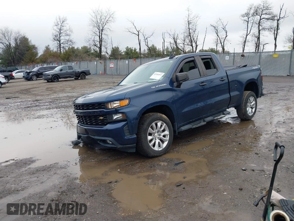 2019 Chevrolet Silverado 1500 Custom with VIN 1GCRYBEH5KZ407515, listed as a IAAI auction lot 41104512 with 68,765 mi miles and . Bid and sale history available at DreamBid. Image 18.
