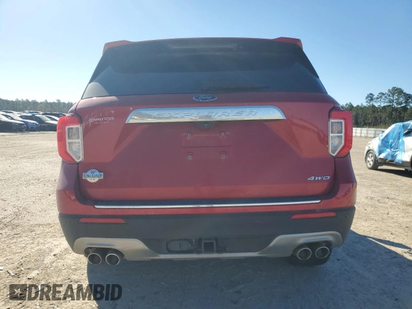 2022 Ford Explorer King Ranch z VIN 1FM5K8LC9NGB68945, wystawiony jako Copart lot #87059264 z przebiegiem 69 384 mil mil oraz Szkoda całkowita • Salvage title. Historia ofert i sprzedaży dostępna na DreamBid. Obrazek 6.