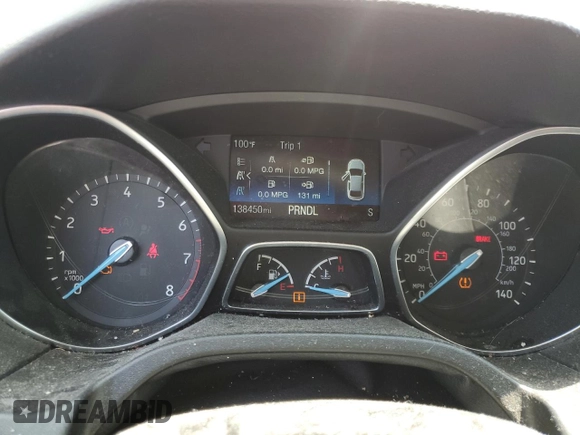2018 Ford Focus SE with VIN 1FADP3F27JL255127, listed as a Copart auction lot 63926875 with 138,450 mi miles and Salvage title. Bid and sale history available at DreamBid. Image 9.