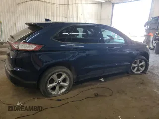 2017 Ford Edge SE with VIN 2FMPK4G94HBC42056, listed as a Copart auction lot 50370635 with 168,754 mi miles and Salvage Title. Bid and sale history available at carsss.com. Image 3.