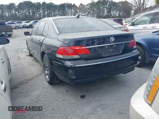 2006 BMW 7 Series 750Li with VIN WBAHN83576DT26418, listed as a IAAI auction lot 41555297 with 124,801 mi miles. Bid and sale history available at carsss.com. Image 3.