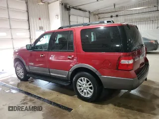 2007 Ford Expedition XLT with VIN 1FMFU16547LA55255, listed as a Copart auction lot 62493755 with 118,463 mi miles and Salvage title. Bid and sale history available at DreamBid. Image 2.