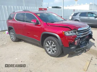 2023 GMC Acadia SLT with VIN 1GKKNML42PZ173612, listed as a IAAI auction lot 42292606 with 37,674 mi miles and . Bid and sale history available at DreamBid. Image 1.