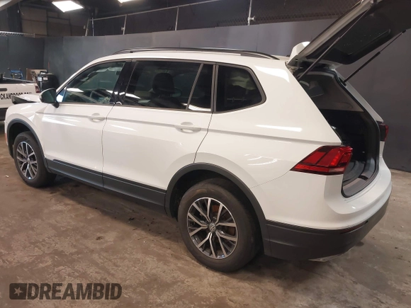 2021 Volkswagen Tiguan S with VIN 3VV0B7AX8MM019835, listed as a IAAI auction lot 41632843 with 35,357 mi miles and . Bid and sale history available at DreamBid. Image 3.