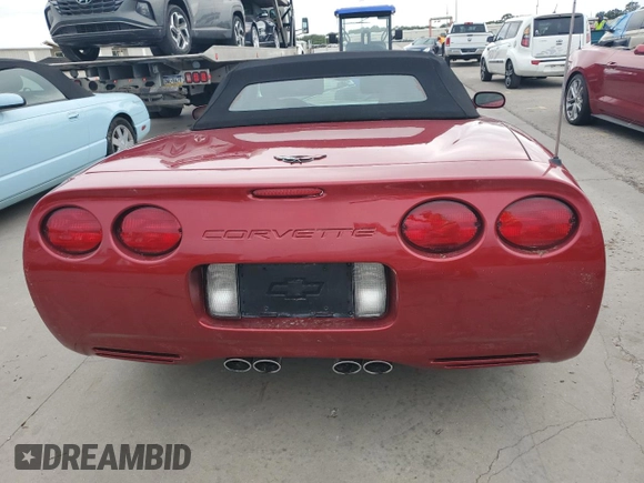 2004 Chevrolet Corvette with VIN 1G1YY32G945115740, listed as a Copart auction lot 75540634 with 0 mi miles and Salvage Title. Bid and sale history available at carsss.com. Image 6.
