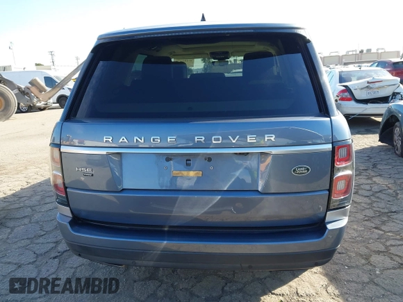 2022 Land Rover Range Rover Westminster z VIN SALGS2RU2NA460782, wystawiony jako IAAI lot #41603429 z przebiegiem 55 166 mil mil oraz . Historia ofert i sprzedaży dostępna na DreamBid. Obrazek 17.