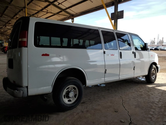 2010 Chevrolet Express Passenger LT с VIN 1GA2G1DG6A1103011, выставлен на аукционе Copart как лот 51946695 с пробегом 299 210 миль миль и Списание • Salvage title. История ставок и продаж доступна на DreamBid. Изображение 3.