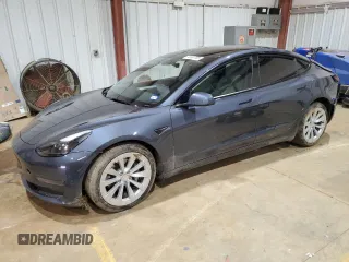 2023 Tesla Model 3 z VIN 5YJ3E1EA9PF566286, wystawiony jako Copart lot #45907095 z przebiegiem Nie podano mil oraz Czysty tytuł • Clean title. Historia ofert i sprzedaży dostępna na DreamBid. Obrazek 1.