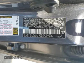 2012 Toyota Prius Two with VIN JTDZN3EU5C3137489, listed as a Copart auction lot 58708054 with 95,292 mi miles and Salvage Title. Bid and sale history available at DreamBid. Image 13.