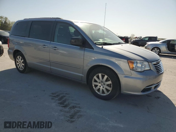 2015 Chrysler Town & Country LX with VIN 2C4RC1AG2FR677596, listed as a Copart auction lot 52257765 with 193,937 mi miles and Salvage Title. Bid and sale history available at carsss.com. Image 4.