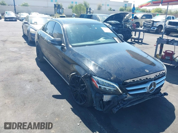 2021 Mercedes-Benz C 300 with VIN W1KWF8DB6MR644368, listed as a IAAI auction lot 42301596 with 47,323 mi miles and . Bid and sale history available at DreamBid. Image 1.