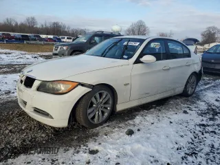 2008 BMW 3 Series 328i with VIN WBAVC53578F010550, listed as a Copart auction lot 86363294 with 0 mi miles and Salvage Title. Bid and sale history available at carsss.com. Image 1.