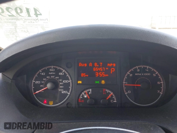 2020 Ram ProMaster Cargo with VIN 3C6TRVDG7LE110120, listed as a IAAI auction lot 41929585 with 65,457 mi miles. Bid and sale history available at carsss.com. Image 7.
