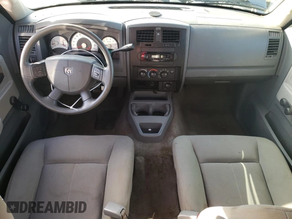 2006 Dodge Dakota ST with VIN 1D7HW28K96S716210, listed as a Copart auction lot 77416344 with 115,973 mi miles and Salvage Title. Bid and sale history available at DreamBid. Image 8.