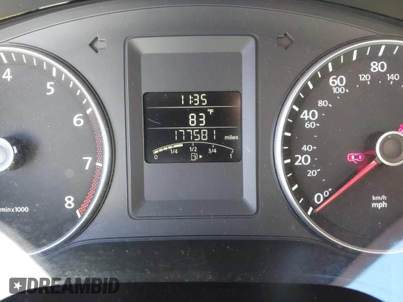 2012 Volkswagen Jetta Sedan SE w/Convenience with VIN 3VWDX7AJ3CM392032, listed as a IAAI auction lot 41825344 with 177,581 mi miles. Bid and sale history available at carsss.com. Image 15.