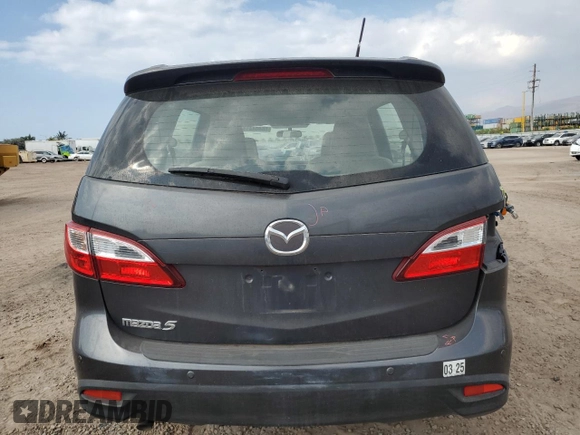 2015 Mazda 5 Touring with VIN JM1CW2CL5F0185622, listed as a Copart auction lot 86404414 with 59,586 mi miles and Salvage Title. Bid and sale history available at carsss.com. Image 6.