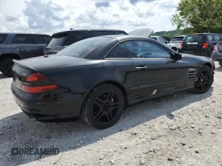 2005 Mercedes-Benz SL 55 AMG with VIN WDBSK74F75F086906, listed as a Copart auction lot 58482615 with 100,111 mi miles and Clean title. Bid and sale history available at DreamBid. Image 3.