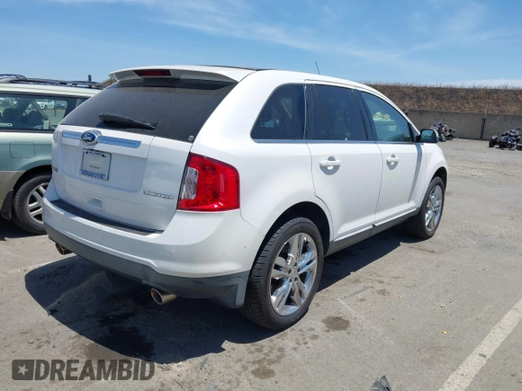 2011 Ford Edge Limited with VIN 2FMDK3KC2BBA92648, listed as a IAAI auction lot 42570302 with 145,457 mi miles and . Bid and sale history available at DreamBid. Image 4.