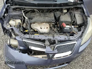 2009 Pontiac Vibe w/1SB with VIN 5Y2SP67009Z458417, listed as a Copart auction lot 79467234 with 109,628 mi miles and Salvage Title. Bid and sale history available at carsss.com. Image 11.