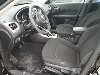 2021 Jeep Compass Sport with VIN 3C4NJCAB9MT510988, listed as a Copart auction lot 51683555 with 48,953 mi miles and Salvage title. Bid and sale history available at DreamBid. Image 7.