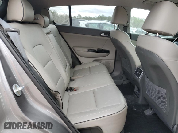 2019 Kia Sportage EX with VIN KNDPN3AC1K7559626, listed as a Copart auction lot 47413215 with 69,428 mi miles and Salvage title. Bid and sale history available at DreamBid. Image 11.