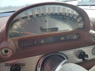 1956 Ford Thunderbird with VIN P6FH266640, listed as a Copart auction lot 76715884 with 12,494 mi miles and Salvage Title. Bid and sale history available at DreamBid. Image 9.