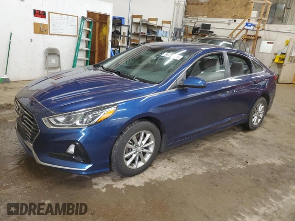 2018 Hyundai Sonata SE with VIN 5NPE24AF3JH707558, listed as a Copart auction lot 54739115 with 55,417 mi miles and Salvage Title. Bid and sale history available at carsss.com. Image 1.