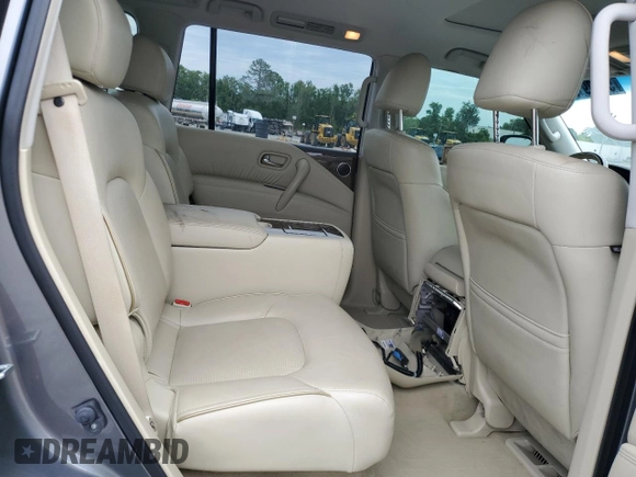 2016 Infiniti QX80 z VIN JN8AZ2NE3G9121495, wystawiony jako Copart lot #55489125 z przebiegiem 114 032 mil mil oraz Szkoda całkowita • Salvage title. Historia ofert i sprzedaży dostępna na DreamBid. Obrazek 11.