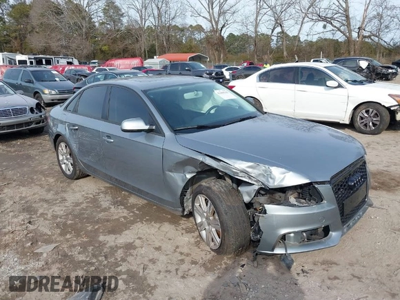 2011 Audi A4 2.0T Premium with VIN WAUBFAFL4BN012850, listed as a IAAI auction lot 41469543 with 163,803 mi miles. Bid and sale history available at carsss.com. Image 1.
