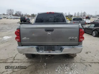 2008 Dodge Ram 3500 SLT with VIN 3D7MX38A78G136313, listed as a Copart auction lot 45370435 with 0 mi miles and Salvage Title. Bid and sale history available at carsss.com. Image 6.