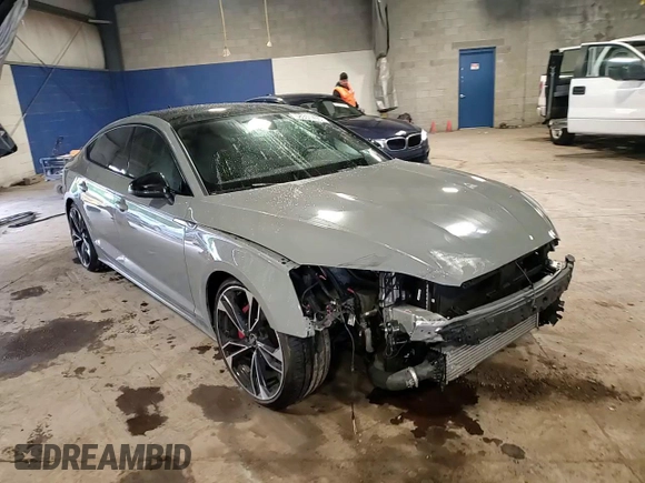 2021 Audi S5 Sportback Premium Plus z VIN WAUC4CF57MA043351, wystawiony jako Copart lot #58351495 z przebiegiem 24 693 mil mil oraz Szkoda całkowita • Salvage title. Historia ofert i sprzedaży dostępna na DreamBid. Obrazek 14.