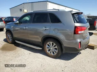 2015 Kia Sorento EX with VIN 5XYKU4A7XFG632362, listed as a Copart auction lot 48212845 with 111,200 mi miles and Salvage Title. Bid and sale history available at carsss.com. Image 2.