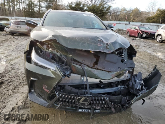 2025 Lexus NX 350h with VIN 2T2AKCEZ8SC043304, listed as a Copart auction lot 42719255 with 1,221 mi miles and Salvage Title. Bid and sale history available at DreamBid. Image 5.