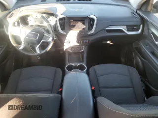 2024 GMC Terrain SLE with VIN 3GKALTEG4RL100402, listed as a Copart auction lot 87672105 with 23,701 mi miles and Salvage Title. Bid and sale history available at carsss.com. Image 8.