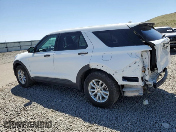 2020 Ford Explorer with VIN 1FMSK8BH8LGB76581, listed as a Copart auction lot 55529985 with 62,432 mi miles and Clean Title. Bid and sale history available at carsss.com. Image 2.