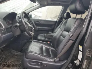 2009 Honda CR-V EX-L with VIN 5J6RE38719L020002, listed as a Copart auction lot 44411145 with 190,536 mi miles and Salvage Title. Bid and sale history available at carsss.com. Image 7.