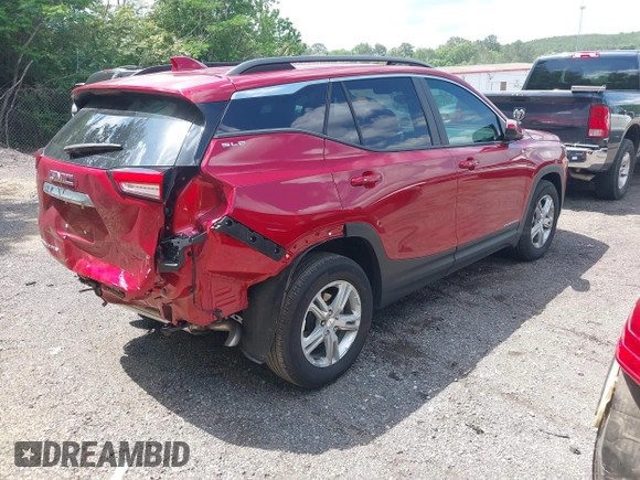 2024 GMC Terrain SLE with VIN 3GKALMEG5RL152370, listed as a IAAI auction lot 42126670 with 14,414 mi miles and . Bid and sale history available at DreamBid. Image 4.