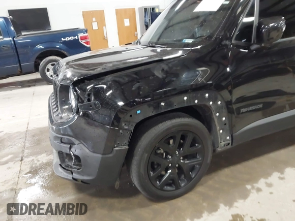 2018 Jeep Renegade Latitude with VIN ZACCJABB1JPJ64980, listed as a IAAI auction lot 41853929 with 83,152 mi miles and . Bid and sale history available at carsss.com. Image 6.